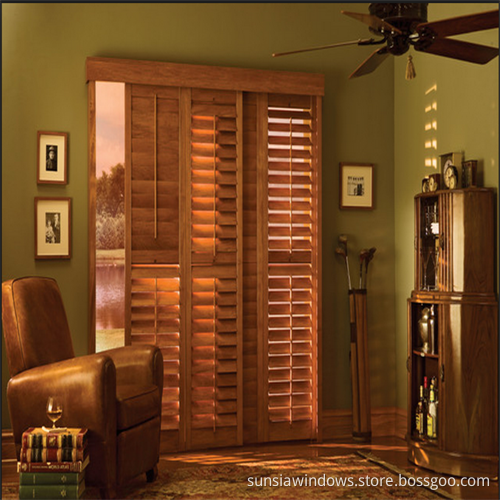 Aluminum Doors with Inner Blinds